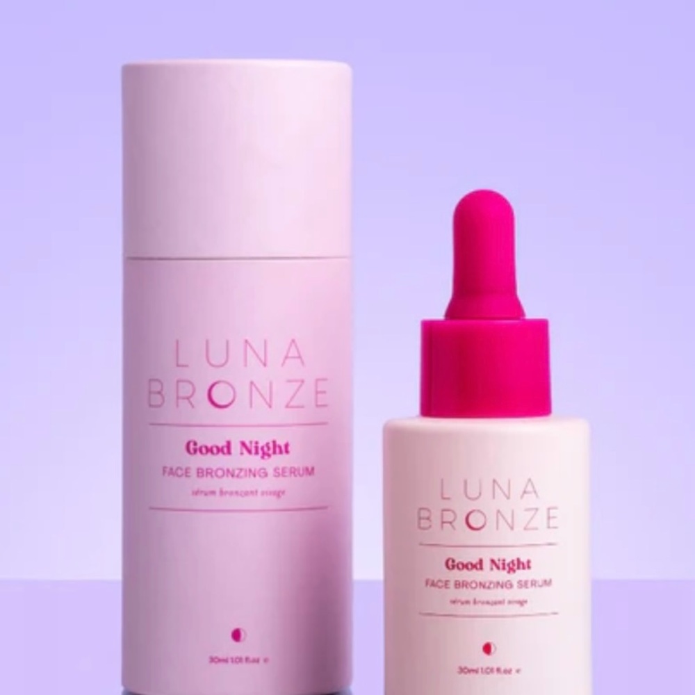 Luna Bronze.Good Night Face Bronzing Serum.